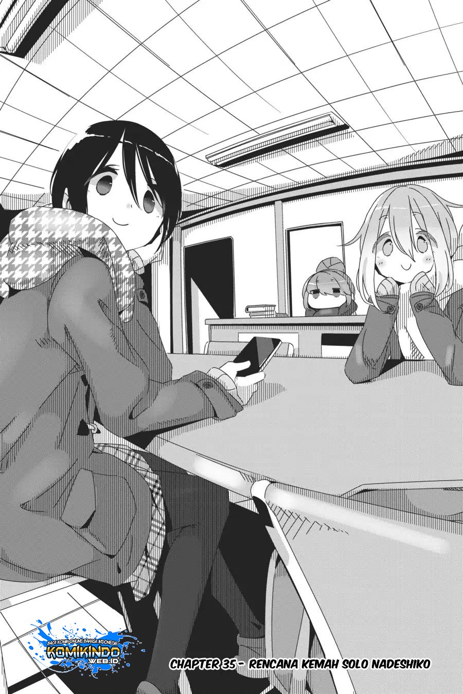 Yuru-Camp Chapter 35 Gambar 7