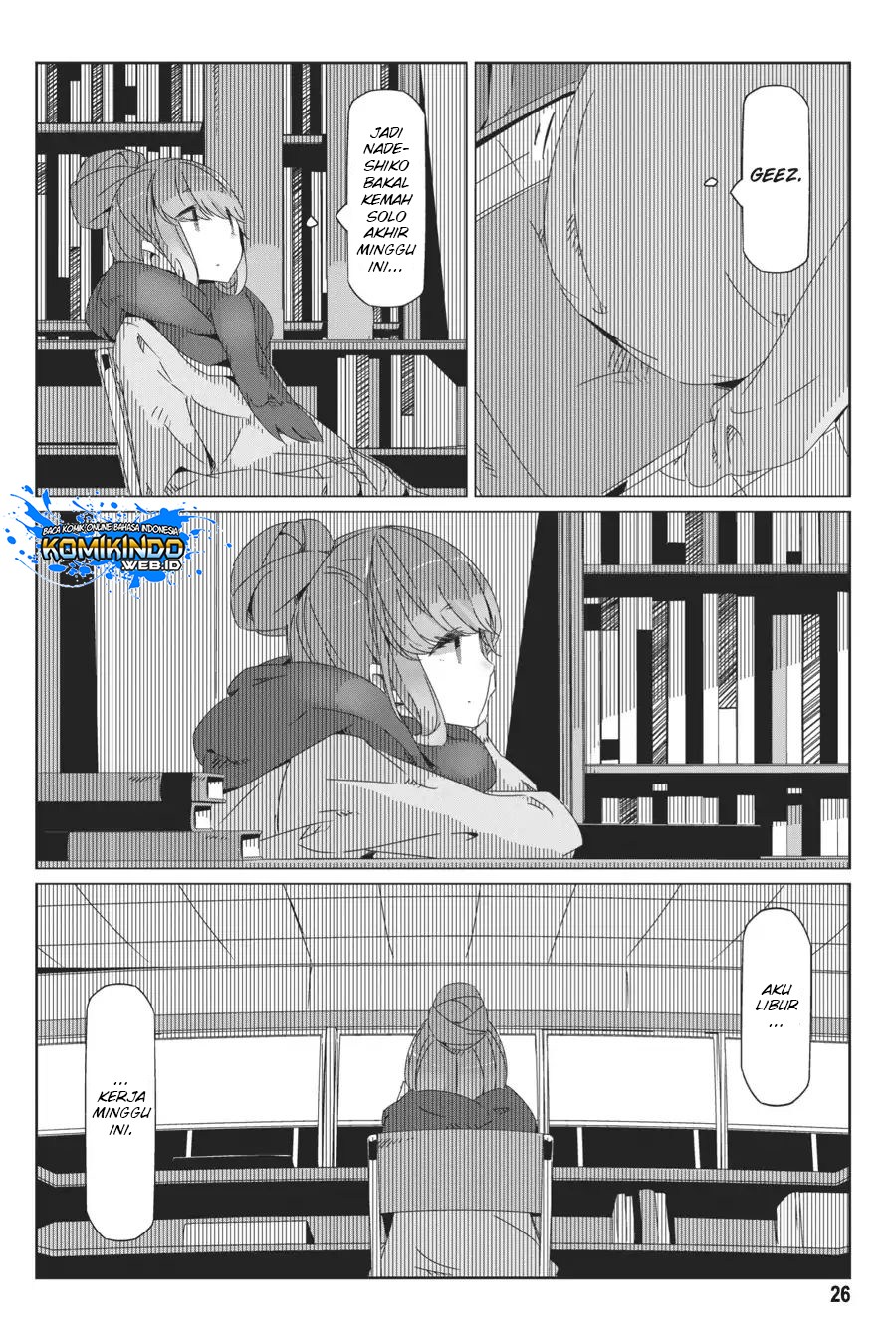 Yuru-Camp Chapter 35 Gambar 29