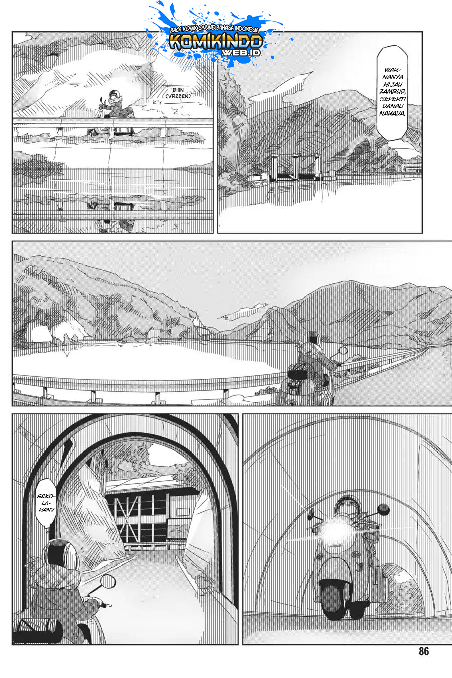 Yuru-Camp Chapter 38 Gambar 7