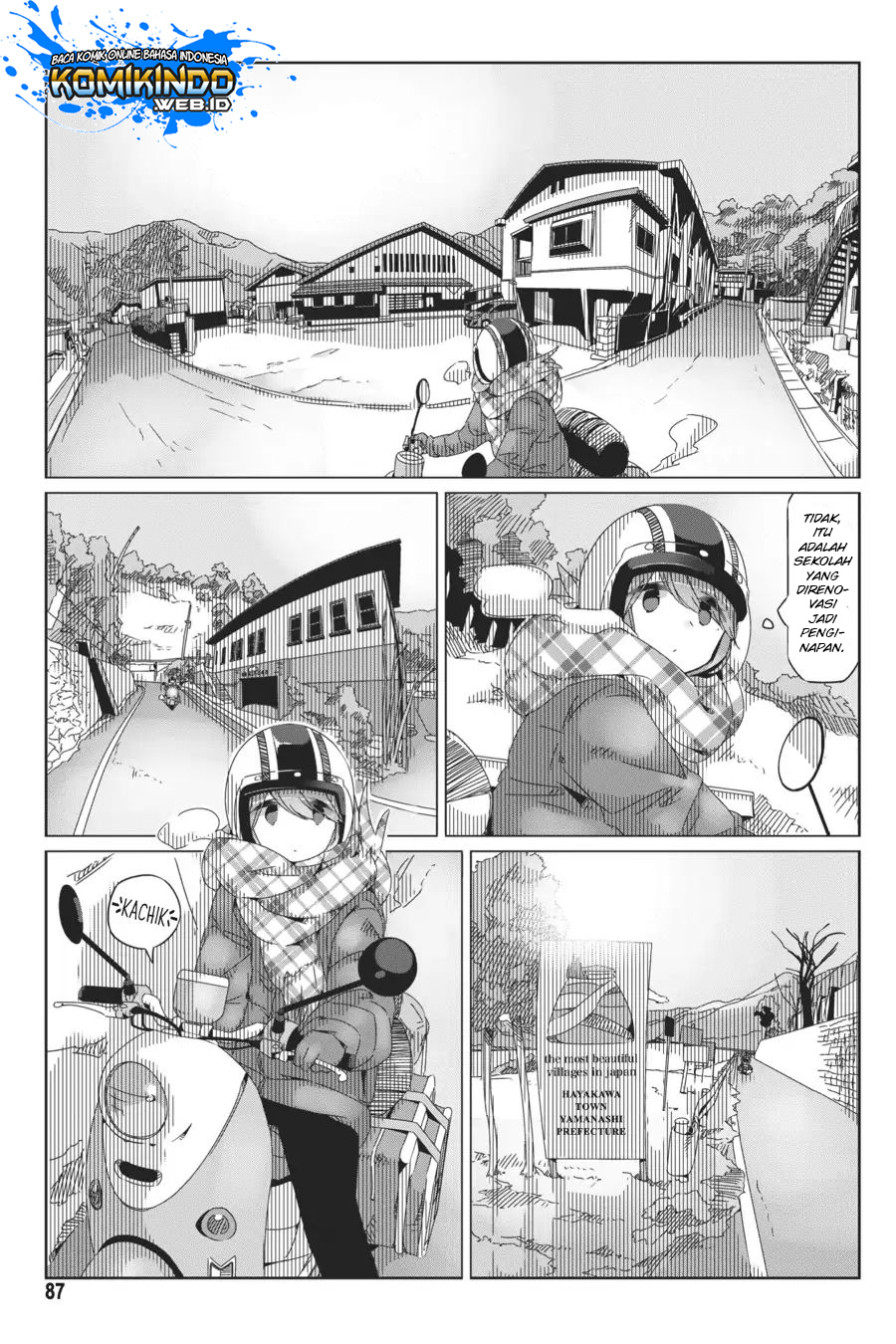Yuru-Camp Chapter 38 Gambar 8