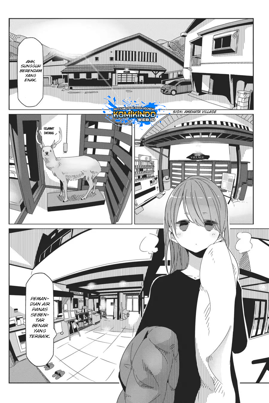 Yuru-Camp Chapter 38 Gambar 18