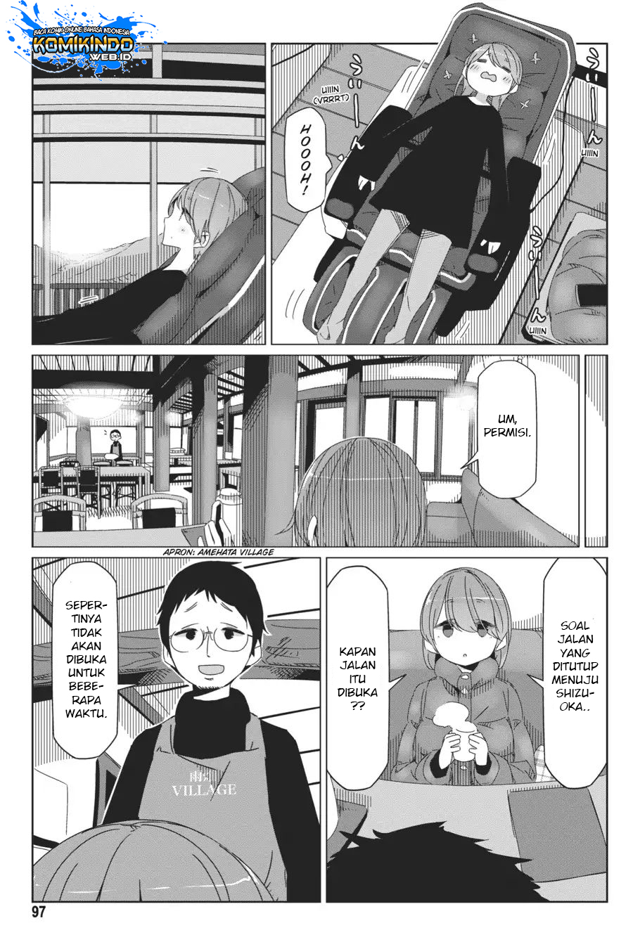 Yuru-Camp Chapter 38 Gambar 19