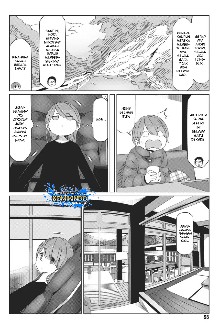 Yuru-Camp Chapter 38 Gambar 20