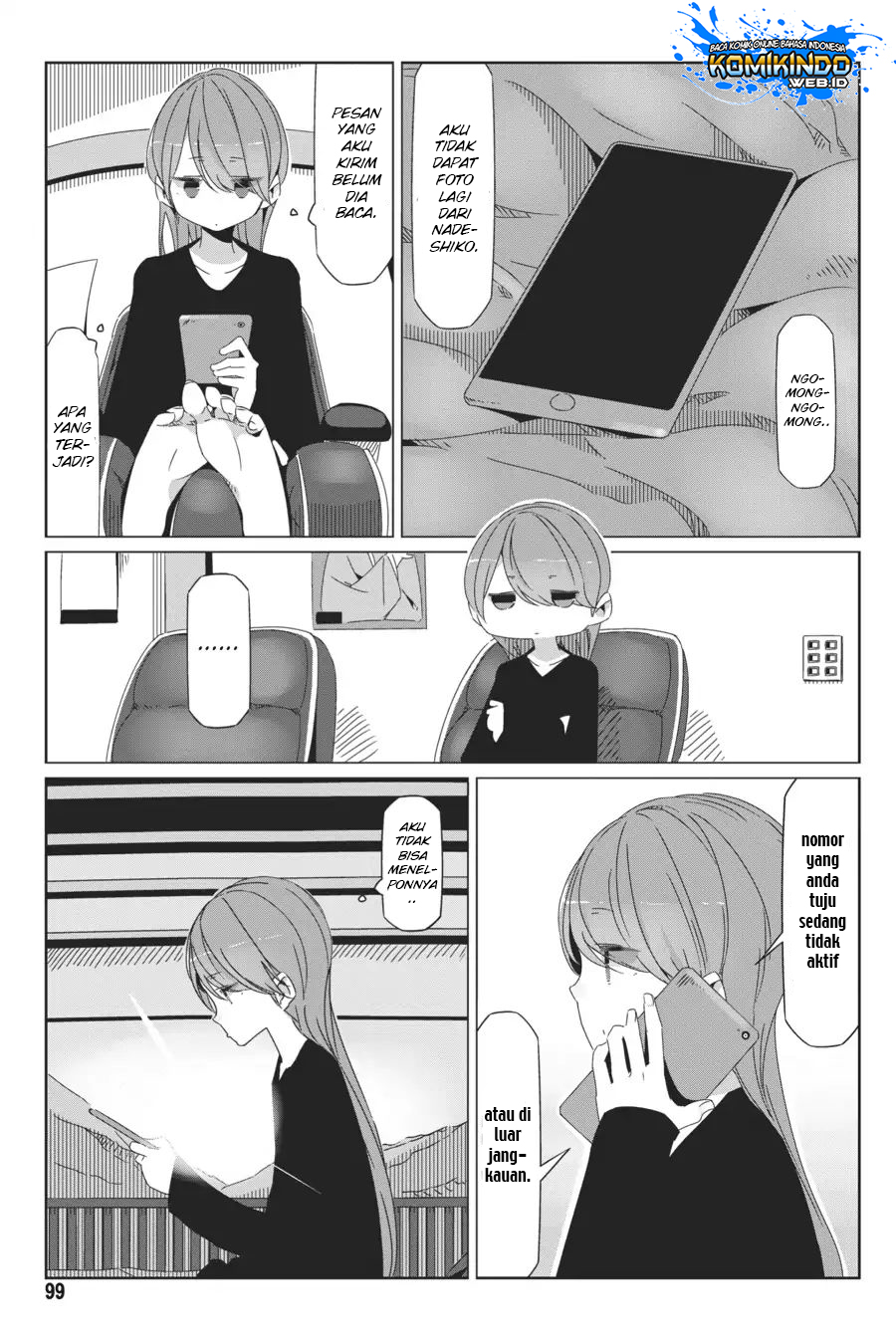 Yuru-Camp Chapter 38 Gambar 21