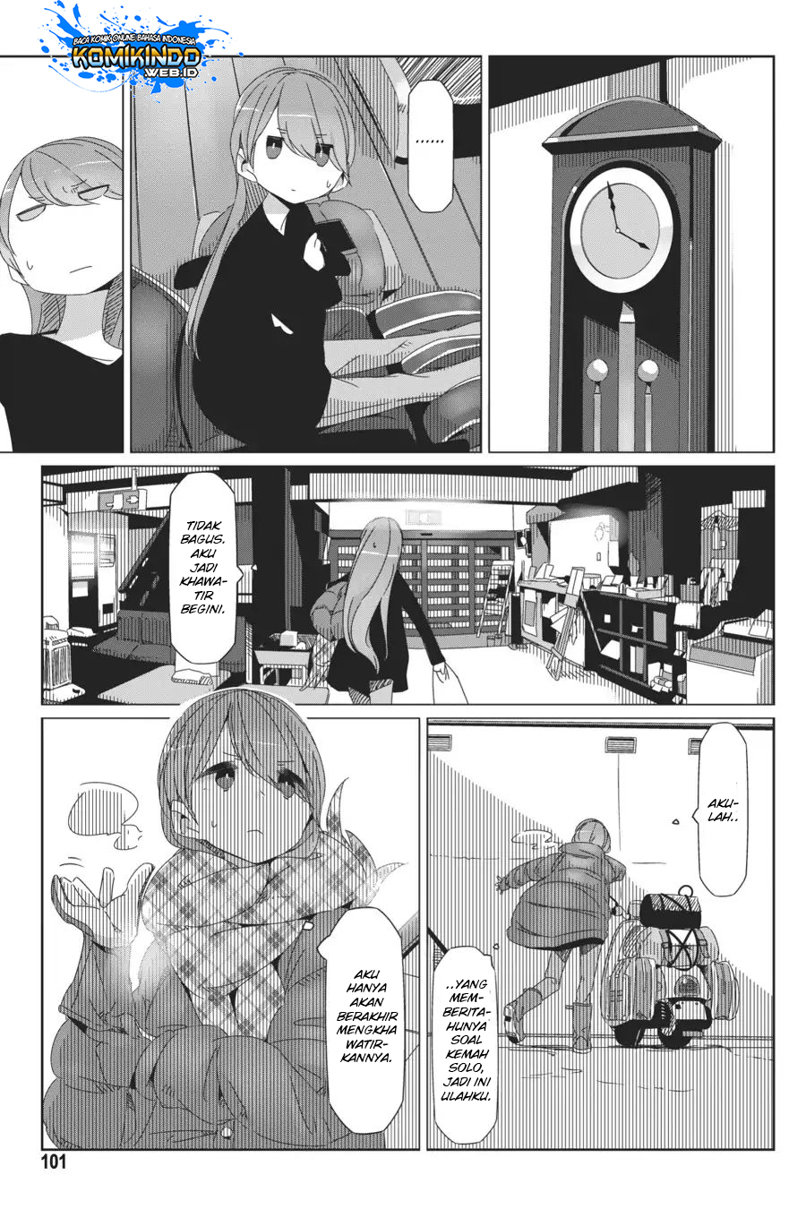 Yuru-Camp Chapter 38 Gambar 23