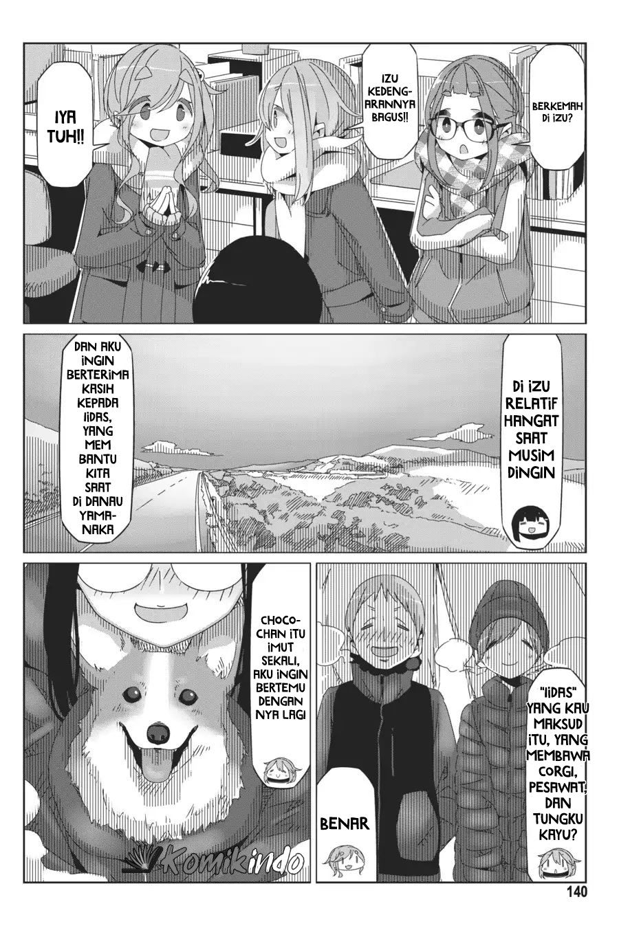 Yuru-Camp Chapter 40 Gambar 9