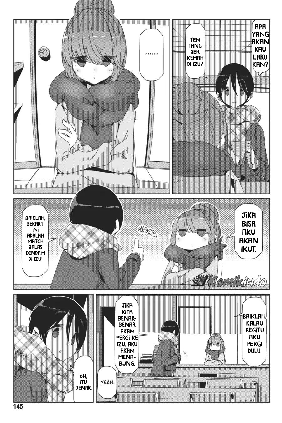 Yuru-Camp Chapter 40 Gambar 14