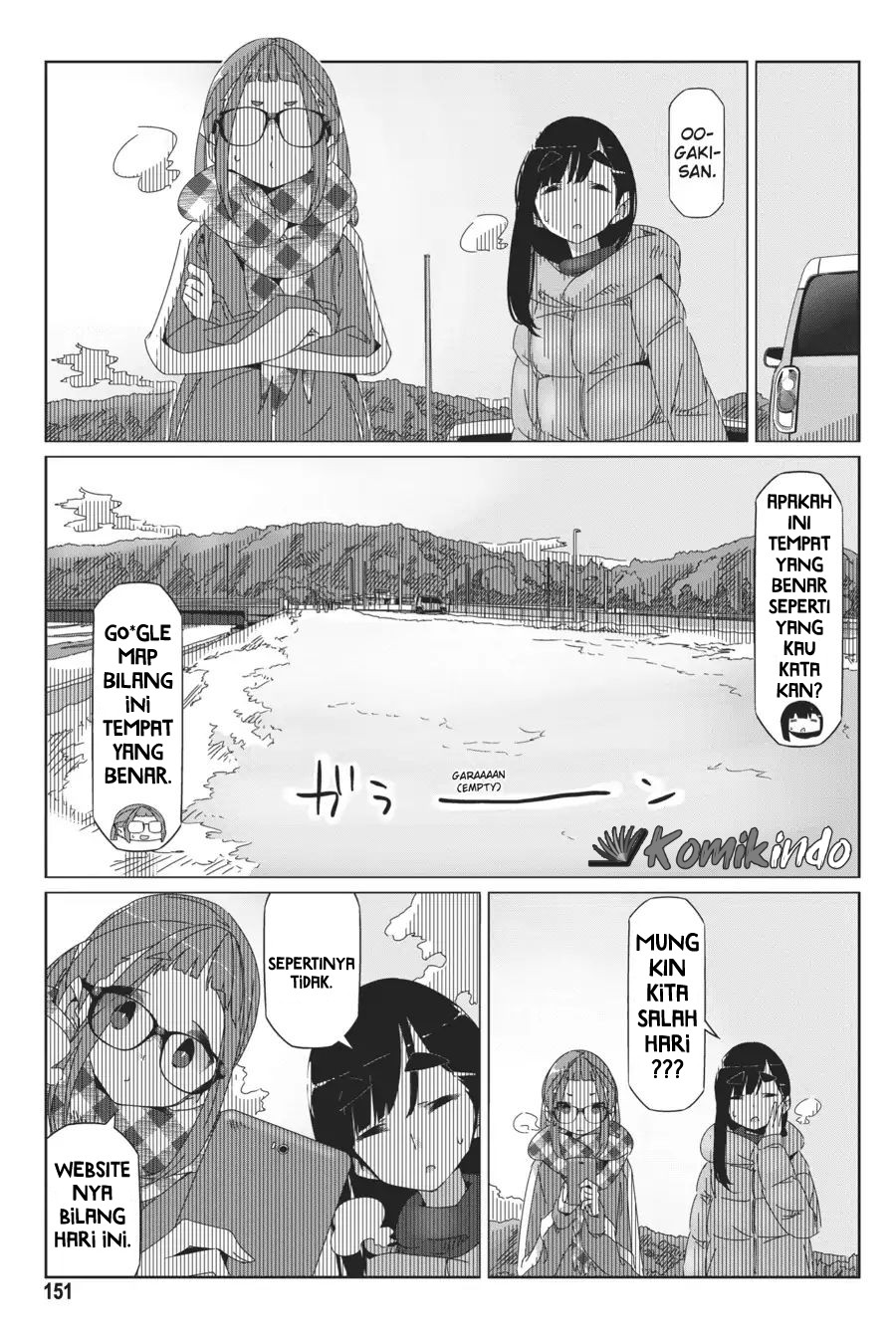 Yuru-Camp Chapter 40 Gambar 20