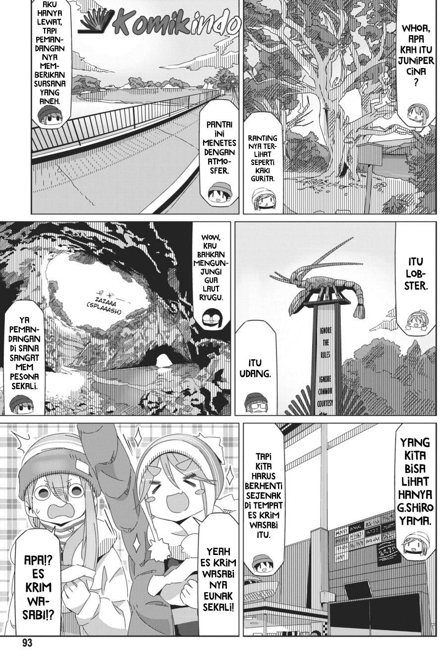 Yuru-Camp Chapter 44 Gambar 14
