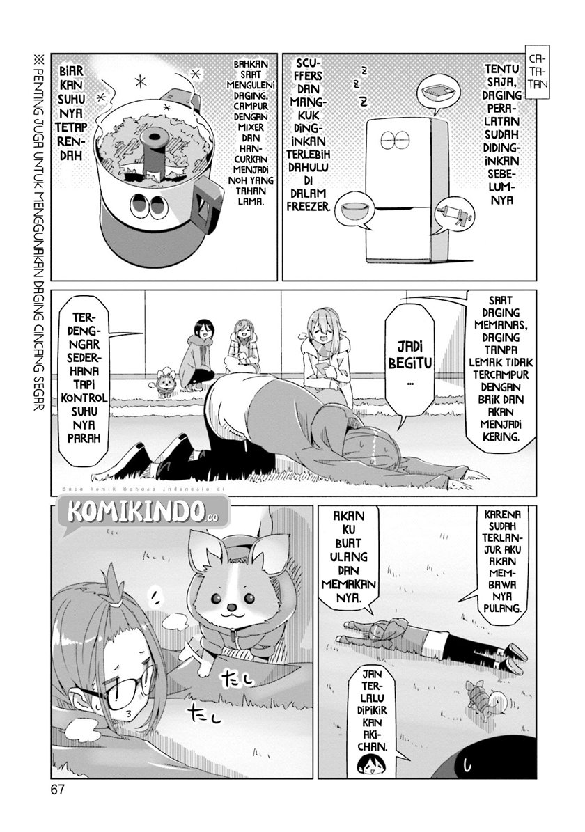 Yuru-Camp Chapter 55 Gambar 14