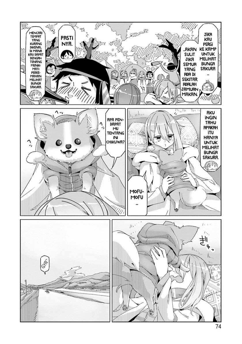 Yuru-Camp Chapter 55 Gambar 21