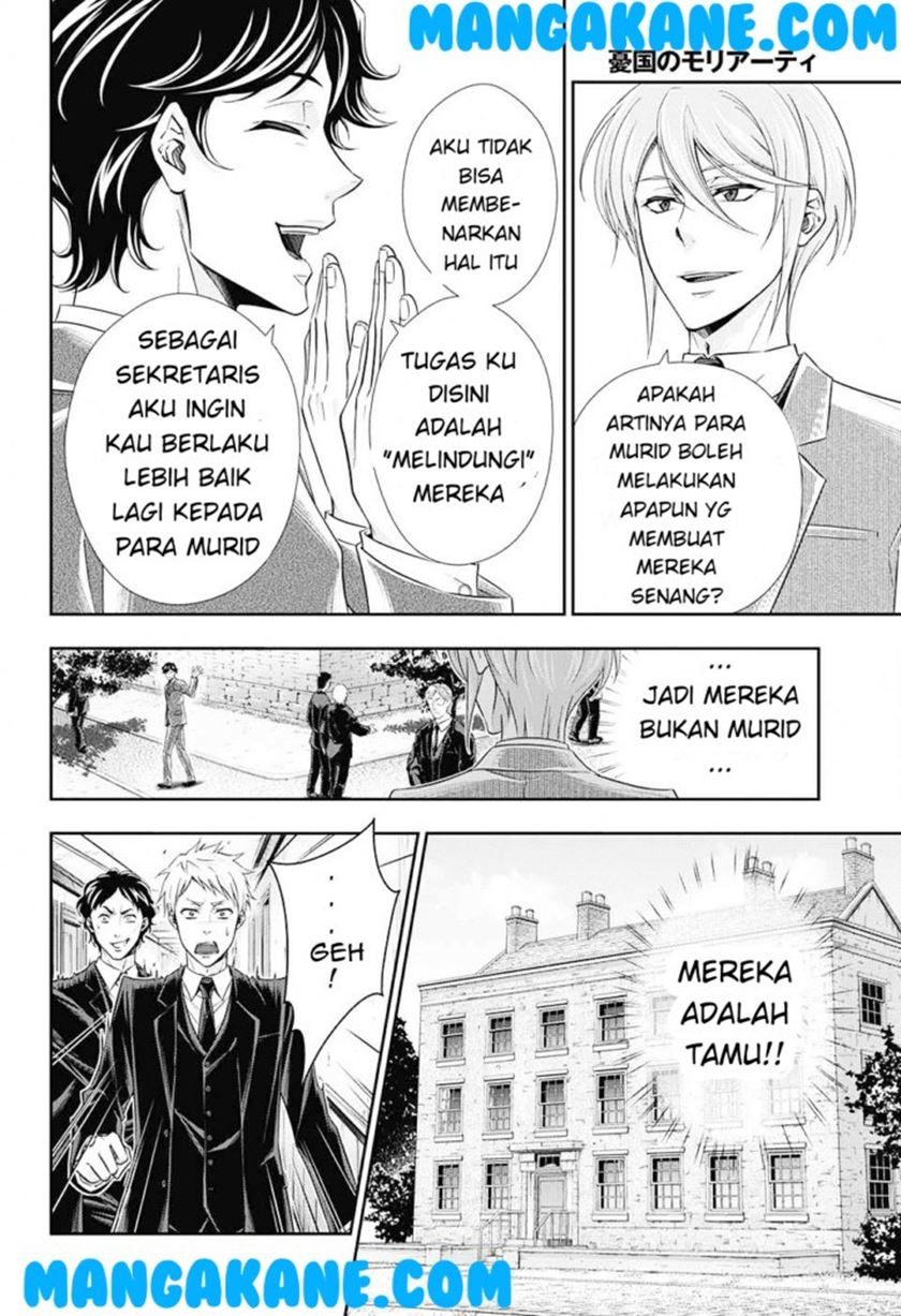 Yuukoku no Moriarty Chapter 03 Gambar 14