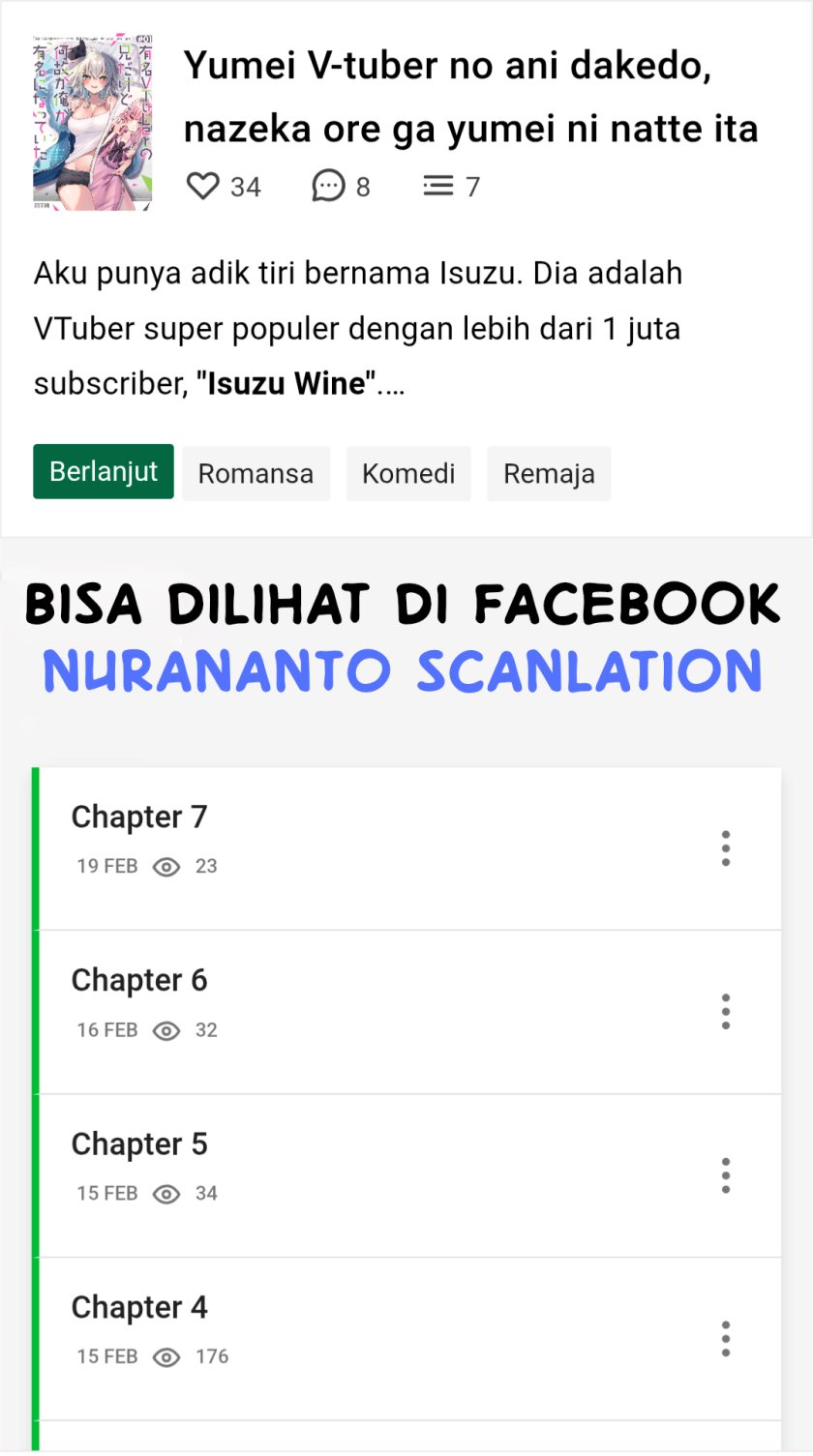 Yuumei VTuber no Ani Dakedo Nazeka Ore ga Yuumei ni Natteita Chapter 03 Gambar 28