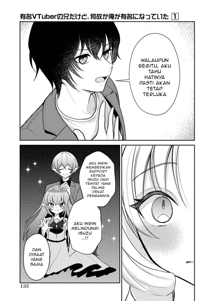 Yuumei VTuber no Ani Dakedo Nazeka Ore ga Yuumei ni Natteita Chapter 06 Gambar 6