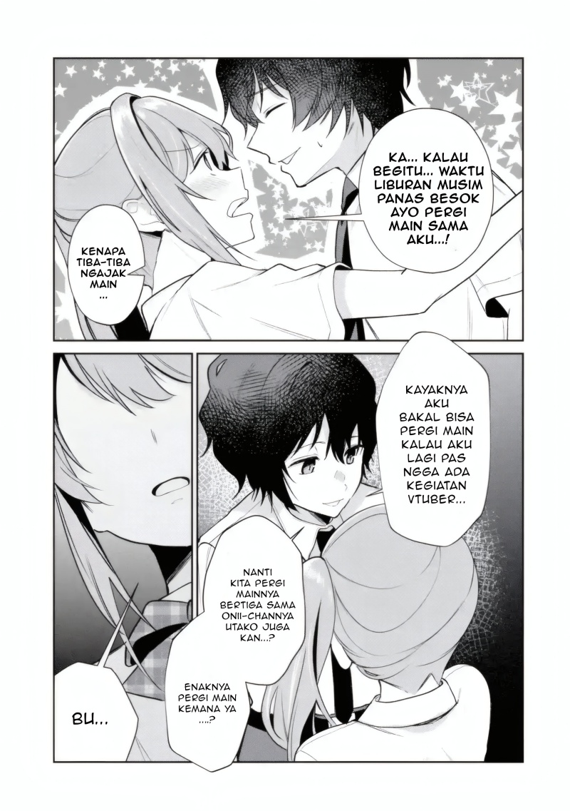 Yuumei VTuber no Ani Dakedo Nazeka Ore ga Yuumei ni Natteita Chapter 14.2 Gambar 4