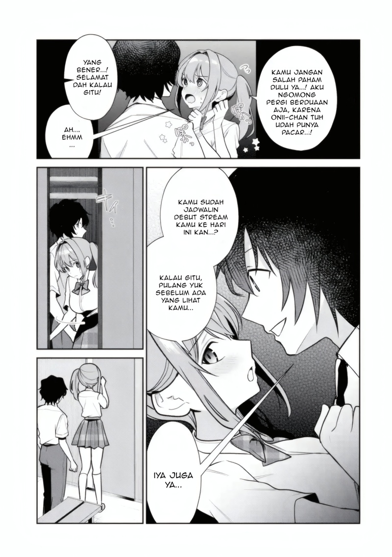 Yuumei VTuber no Ani Dakedo Nazeka Ore ga Yuumei ni Natteita Chapter 14.2 Gambar 6