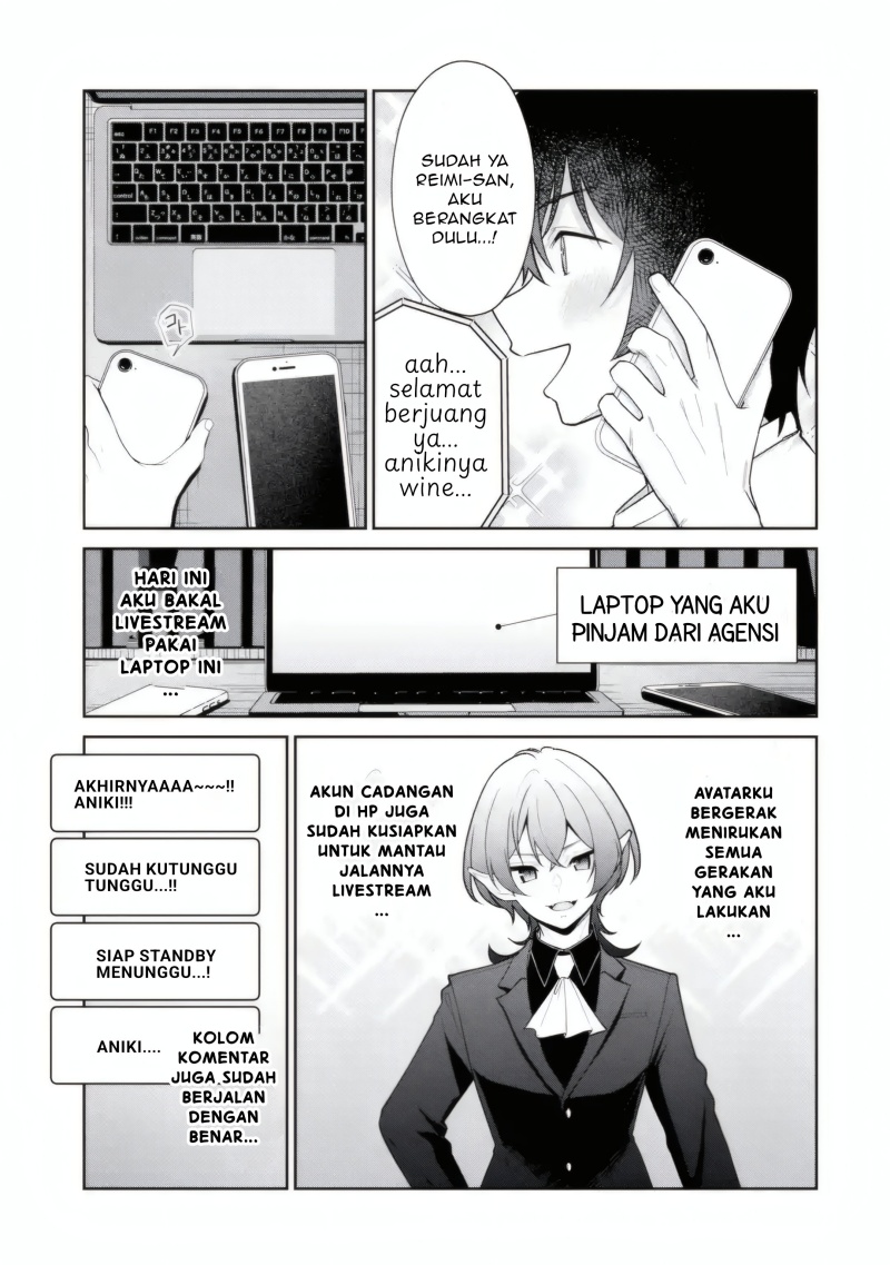 Yuumei VTuber no Ani Dakedo Nazeka Ore ga Yuumei ni Natteita Chapter 14.2 Gambar 10