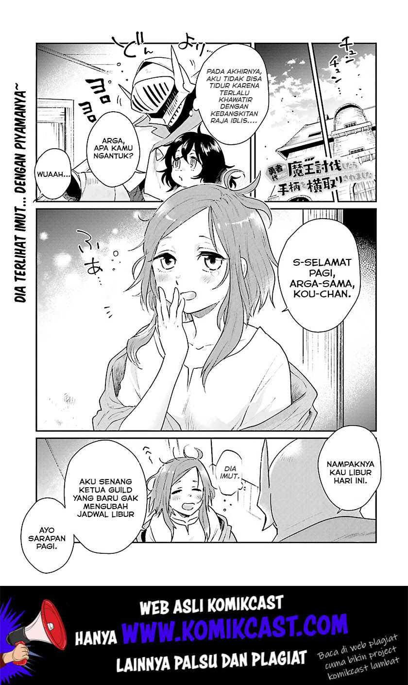 Yuusha no Kawari ni Maou Toubatsu Shitara Tegara wo Yokodoroi Saremashita Chapter 06 Gambar 2