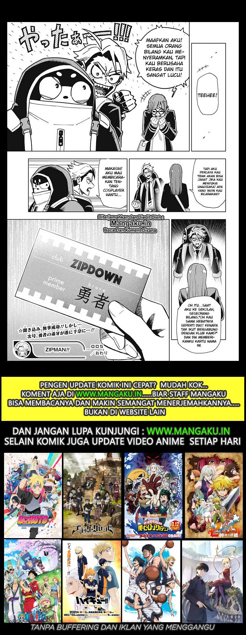 ZIPMAN!! Chapter 05 Gambar 20