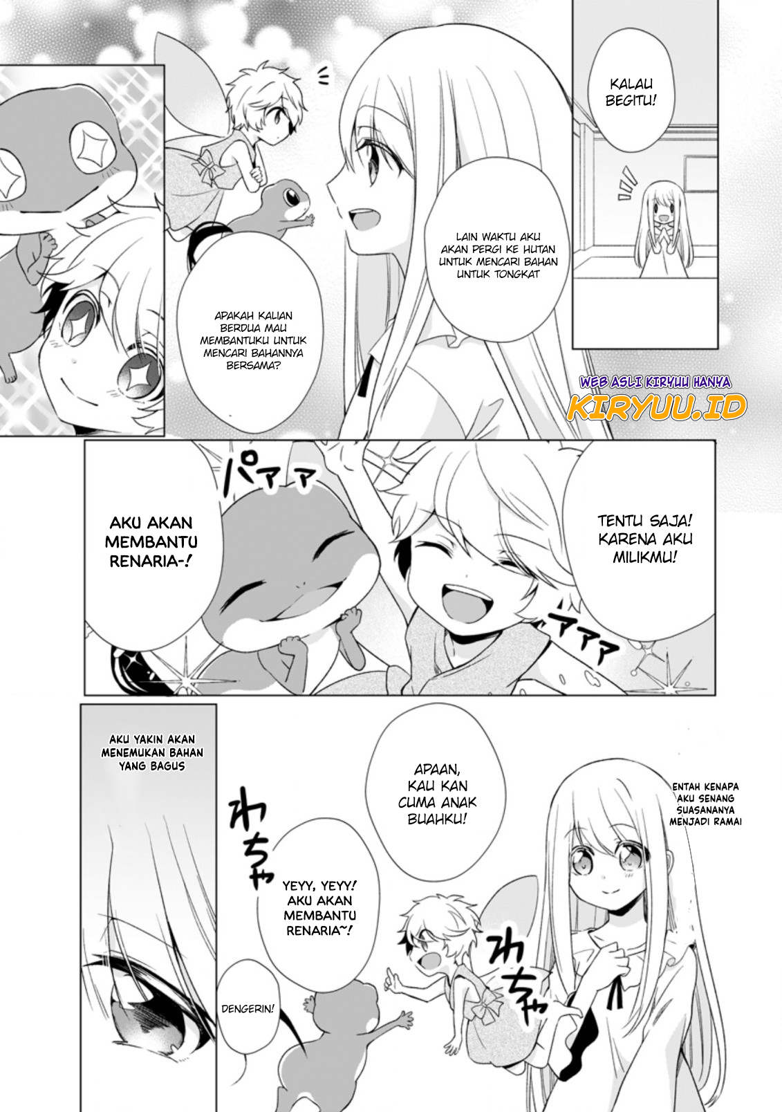 Zense Seijo wa Te o Nukitai Yokiyoki Chapter 05.3 Gambar 3