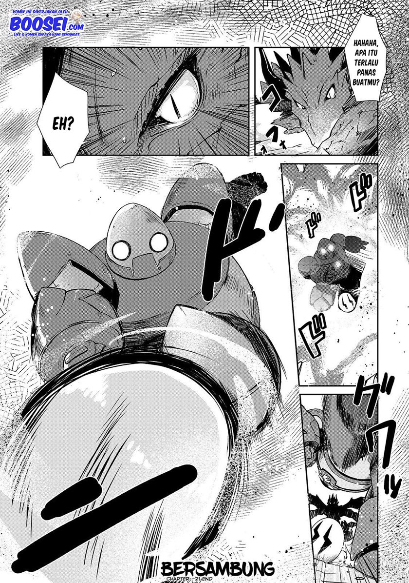 Zettai ni Hatarakitakunai Dungeon Master ga Damin wo Musaboru made Chapter 21 Gambar 24