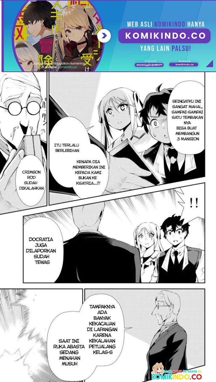 Zettai ni Damage wo Ukenai Skill wo Moratta node, Boukensha to shite Musou shite miru Chapter 15.1 Gambar 2