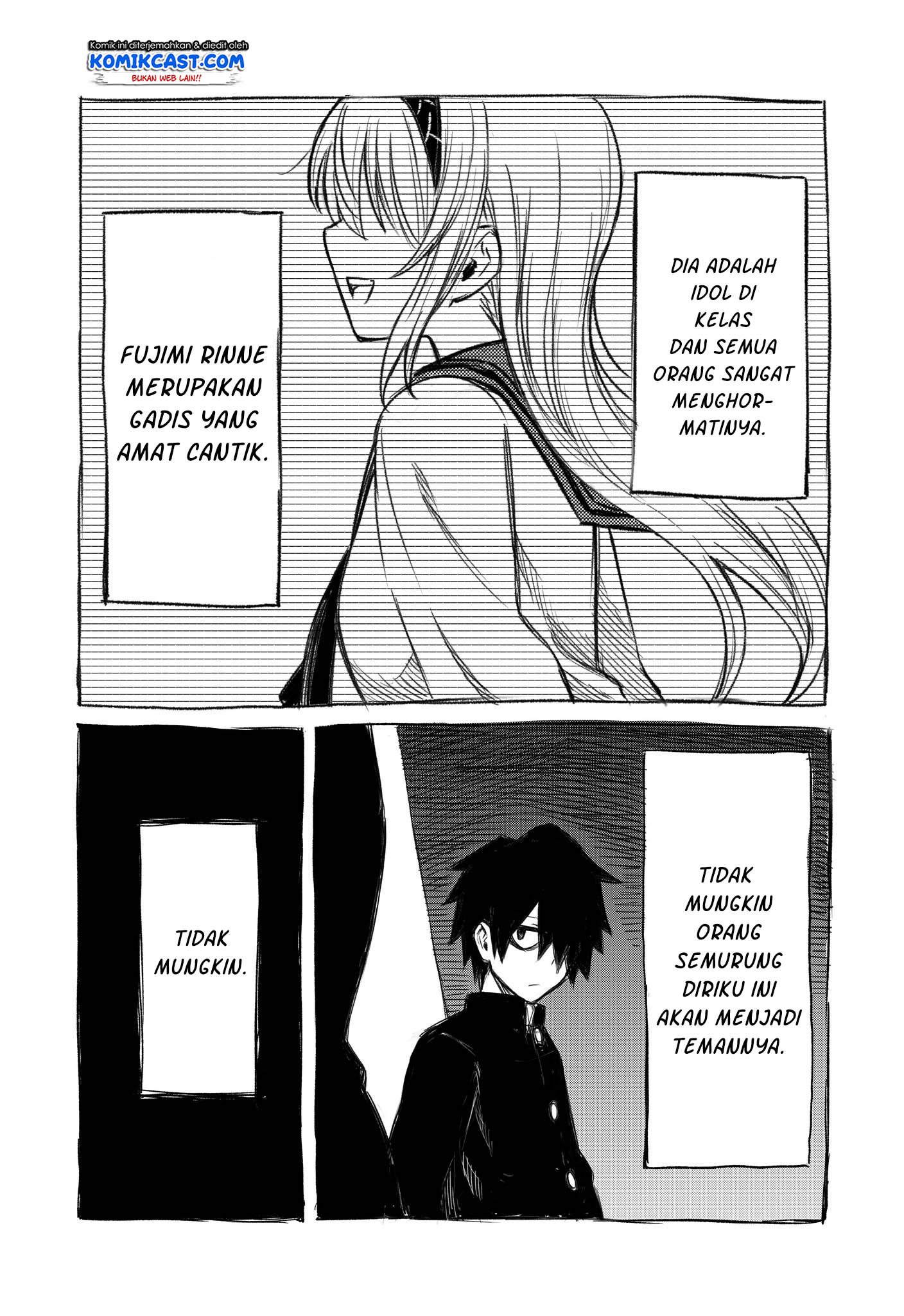 Zombi Shoujo no Fujimi-san Chapter 00 Gambar 3