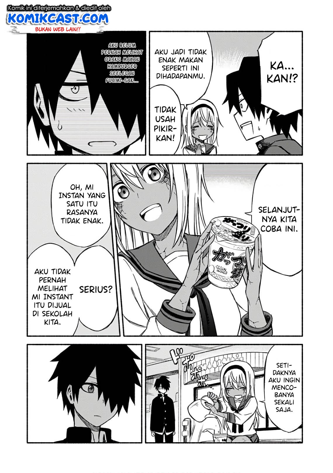 Zombi Shoujo no Fujimi-san Chapter 03 Gambar 11