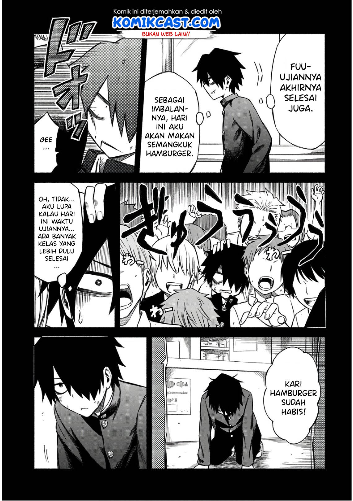 Zombi Shoujo no Fujimi-san Chapter 03 Gambar 12