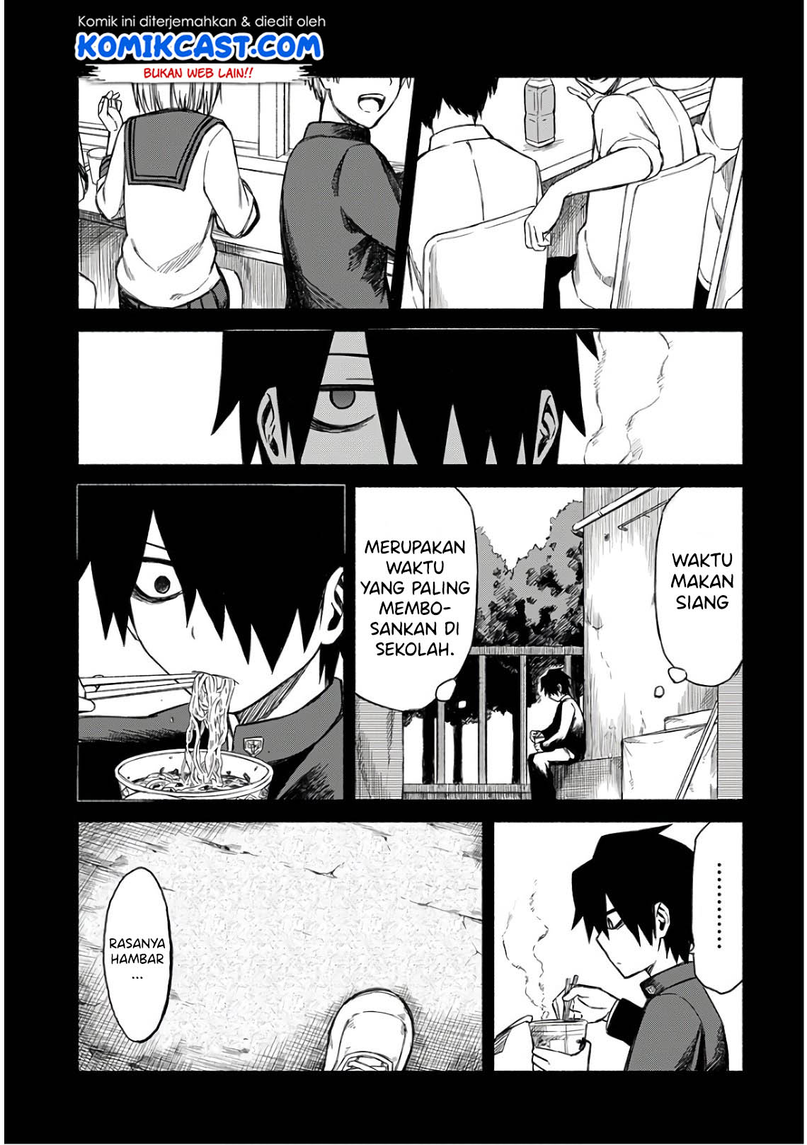 Zombi Shoujo no Fujimi-san Chapter 03 Gambar 14