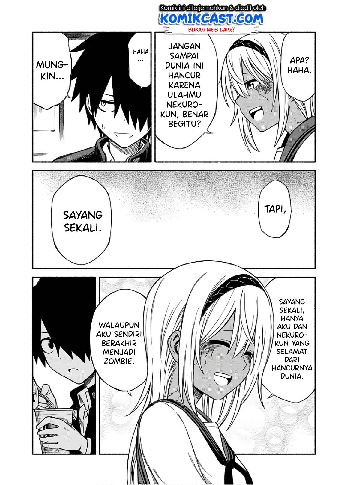Zombi Shoujo no Fujimi-san Chapter 03 Gambar 18