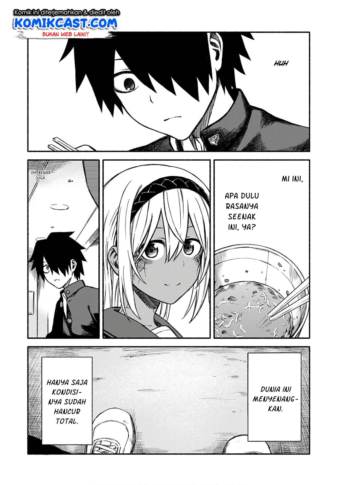 Zombi Shoujo no Fujimi-san Chapter 03 Gambar 19
