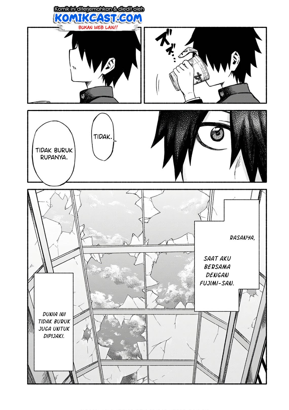 Zombi Shoujo no Fujimi-san Chapter 03 Gambar 20
