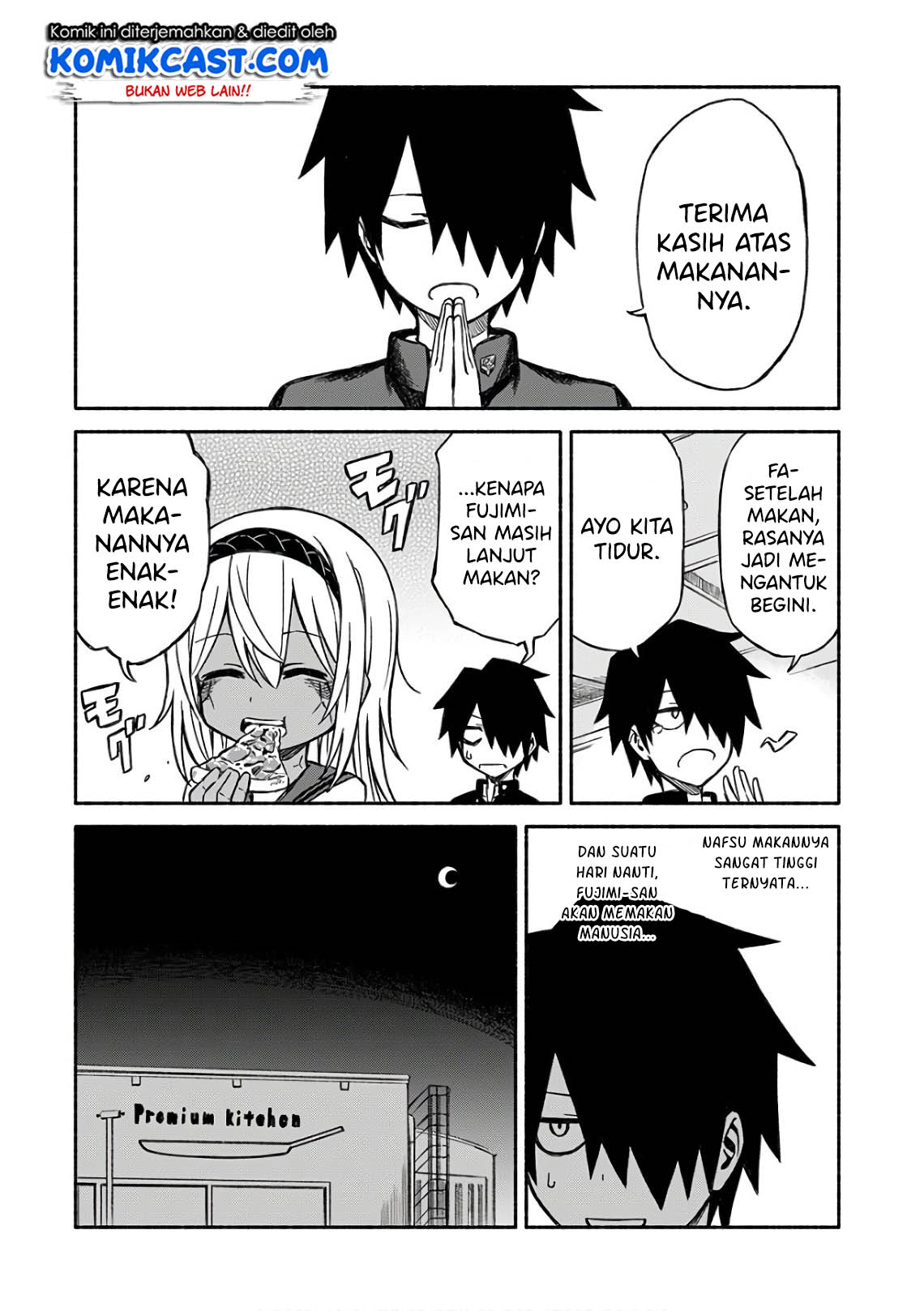 Zombi Shoujo no Fujimi-san Chapter 03 Gambar 21