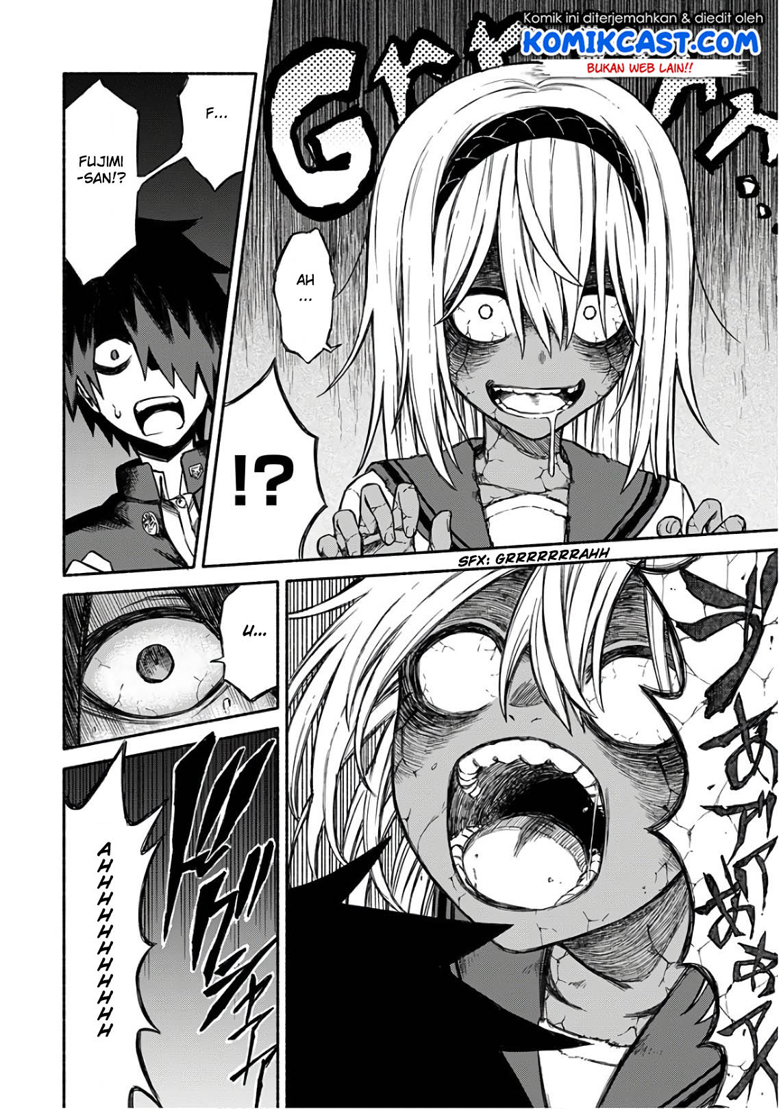 Zombi Shoujo no Fujimi-san Chapter 03 Gambar 23