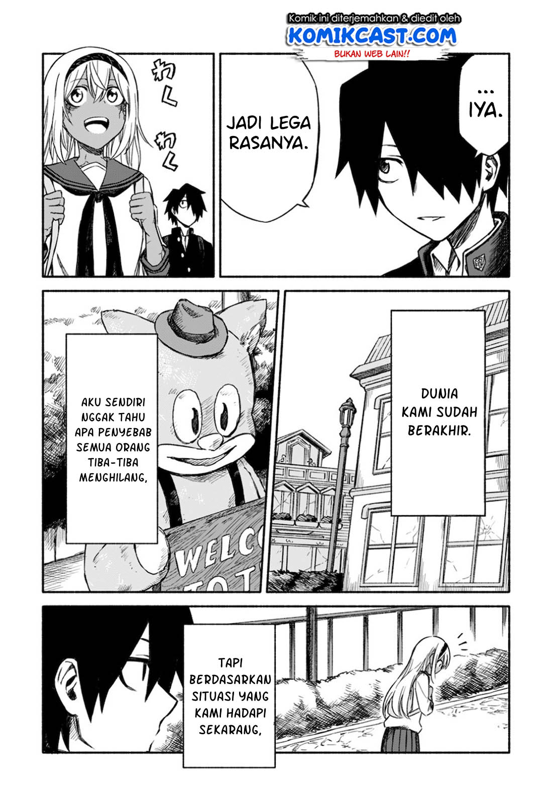 Zombi Shoujo no Fujimi-san Chapter 05 Gambar 3