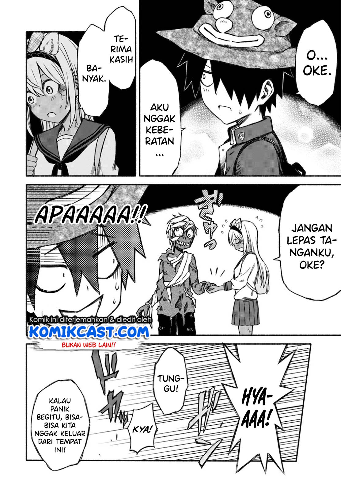 Zombi Shoujo no Fujimi-san Chapter 05 Gambar 11