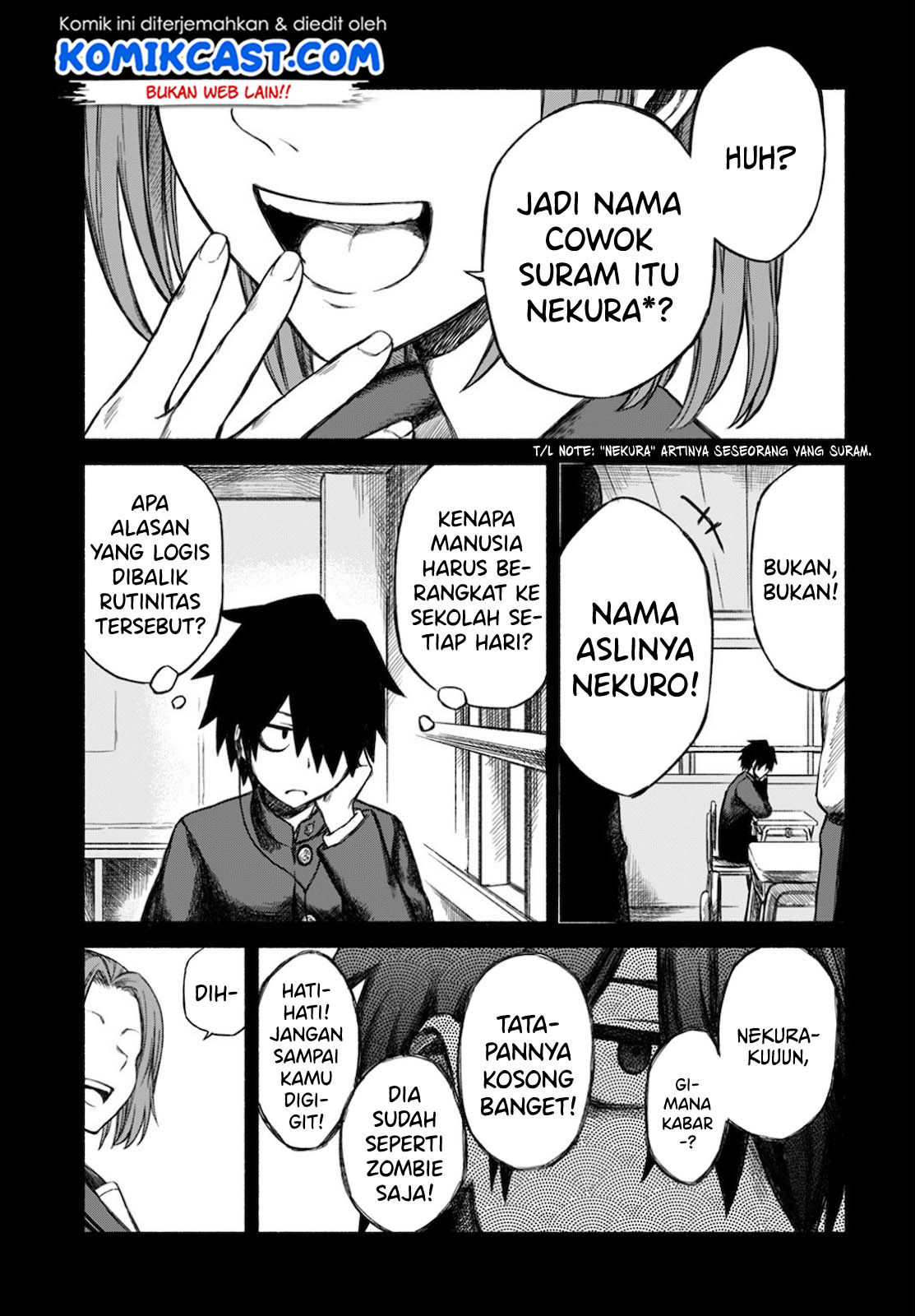 Zombi Shoujo no Fujimi-san Chapter 05 Gambar 17