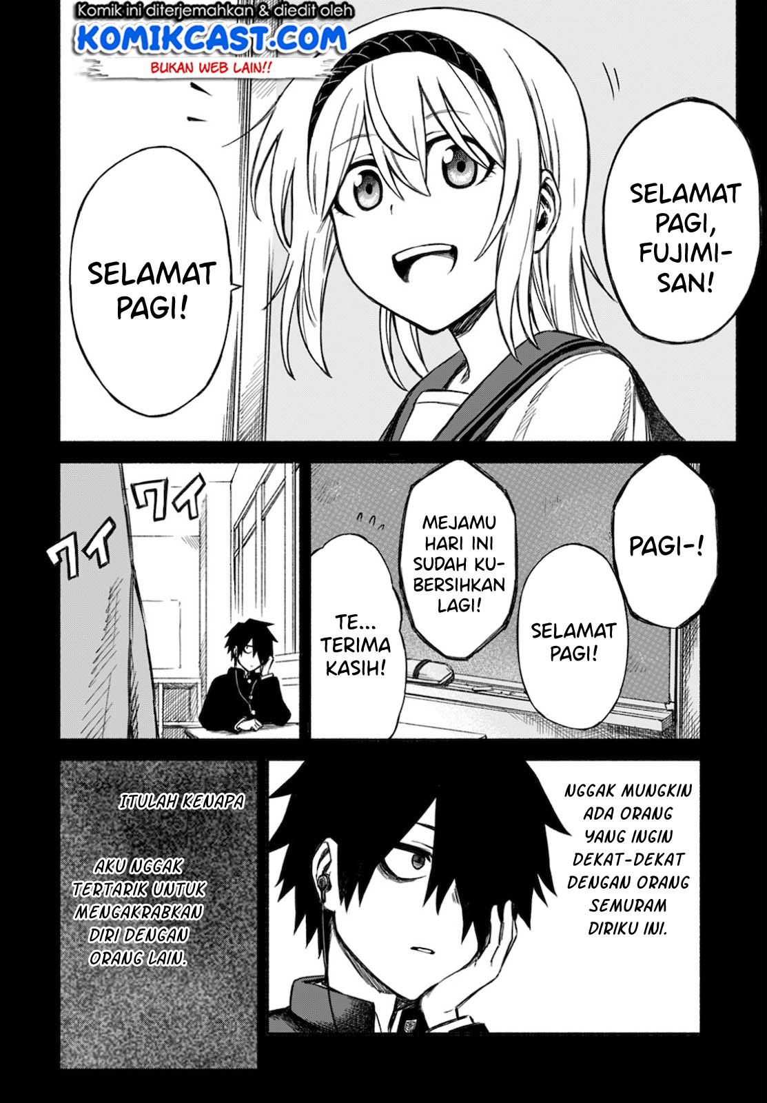 Zombi Shoujo no Fujimi-san Chapter 05 Gambar 18