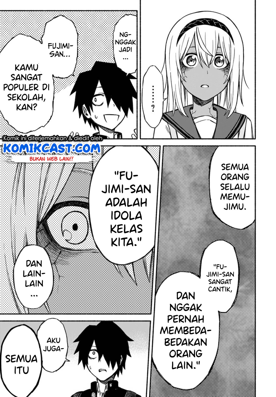 Zombi Shoujo no Fujimi-san Chapter 05 Gambar 21
