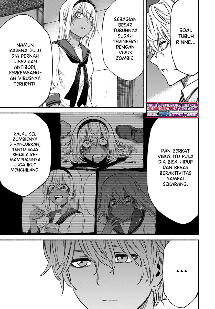 Zombi Shoujo no Fujimi-san Chapter 11 Gambar 12