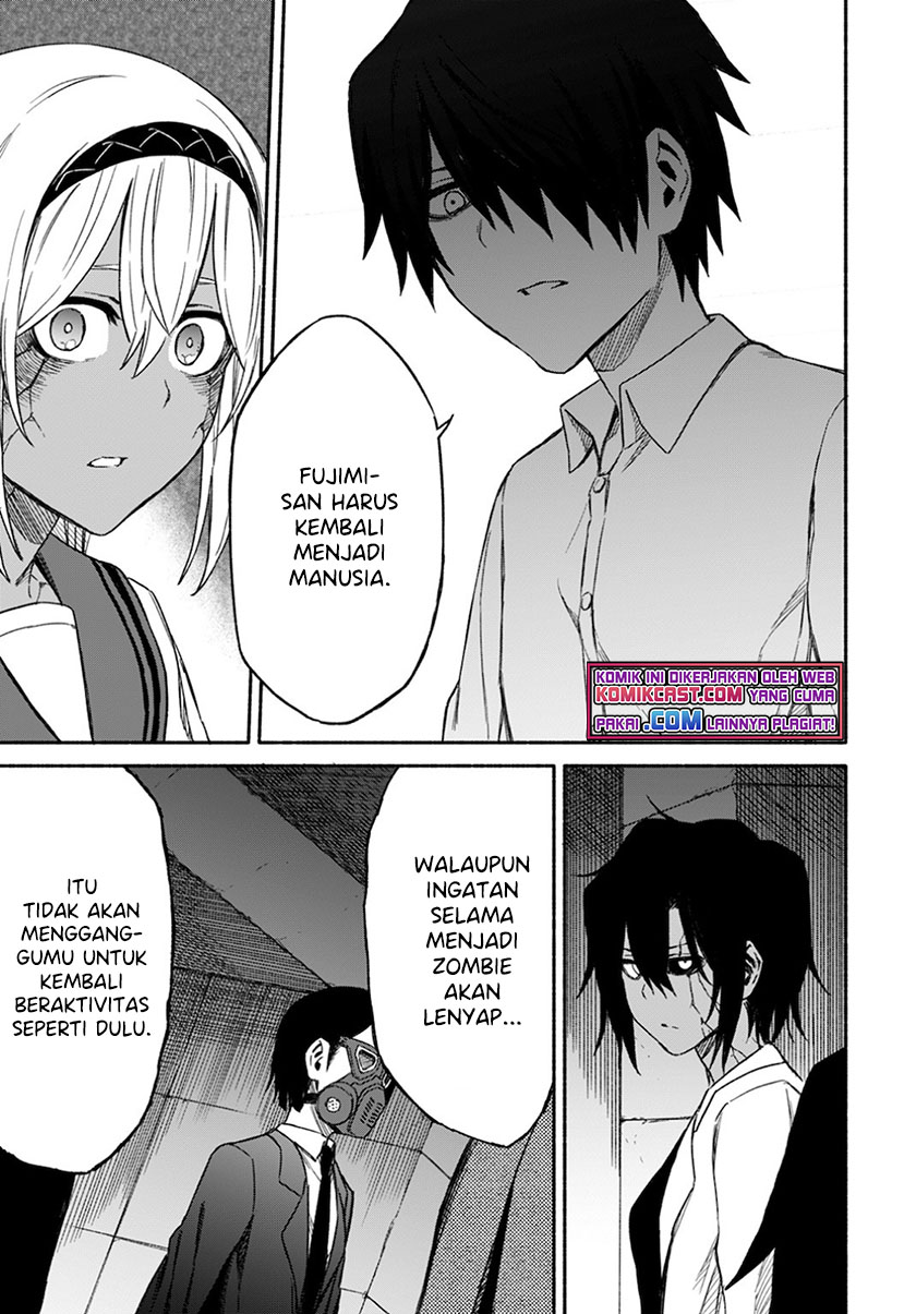 Zombi Shoujo no Fujimi-san Chapter 11 Gambar 16