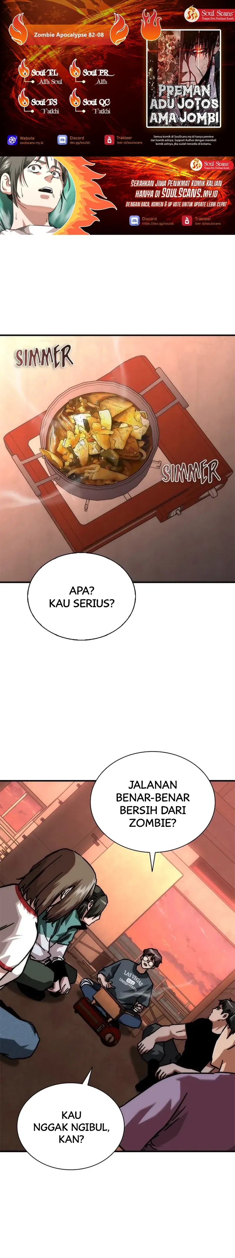 Zombie Apocalypse 82-08 Chapter 65 Gambar 1