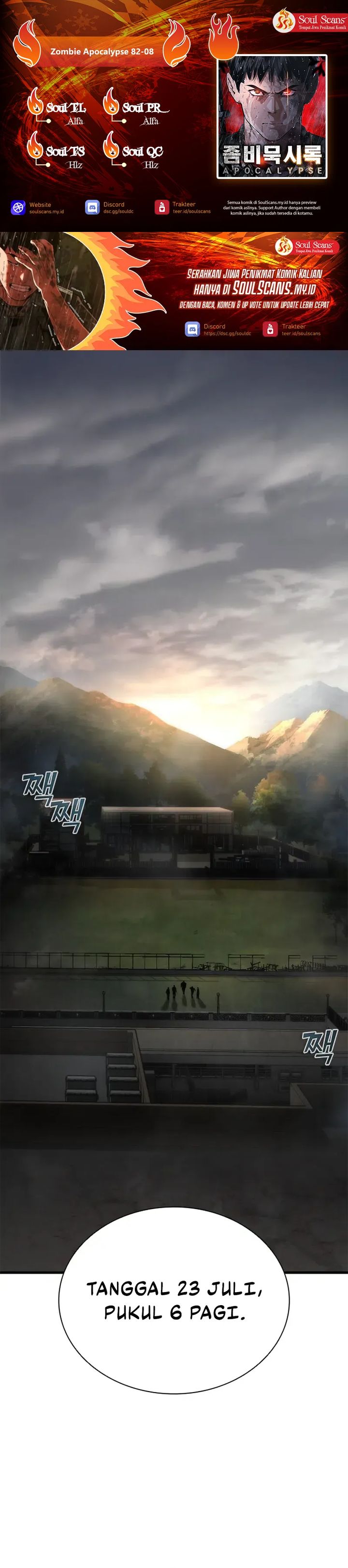 Zombie Apocalypse 82-08 Chapter 95 Gambar 1