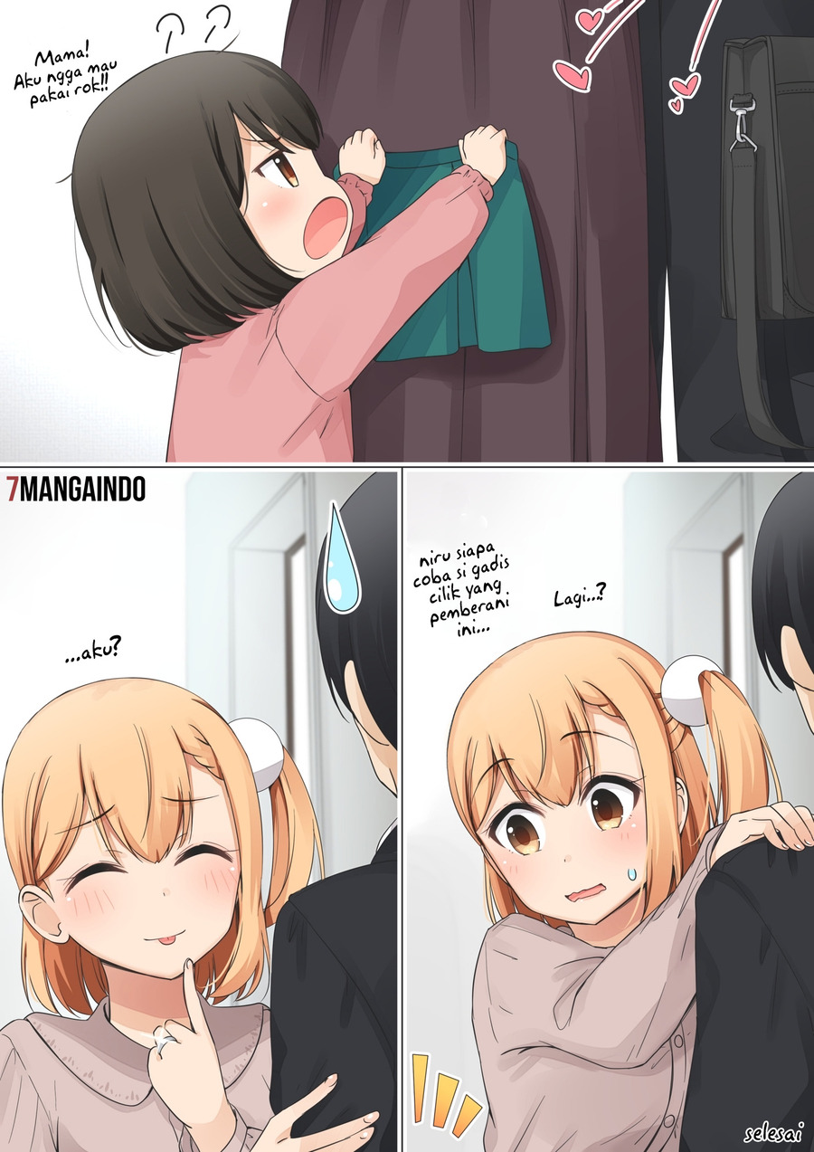 Zutto Otokonoko da to Omotte ita Gakitaishou ga Onnanoko deshita Chapter 34 - End Gambar 1